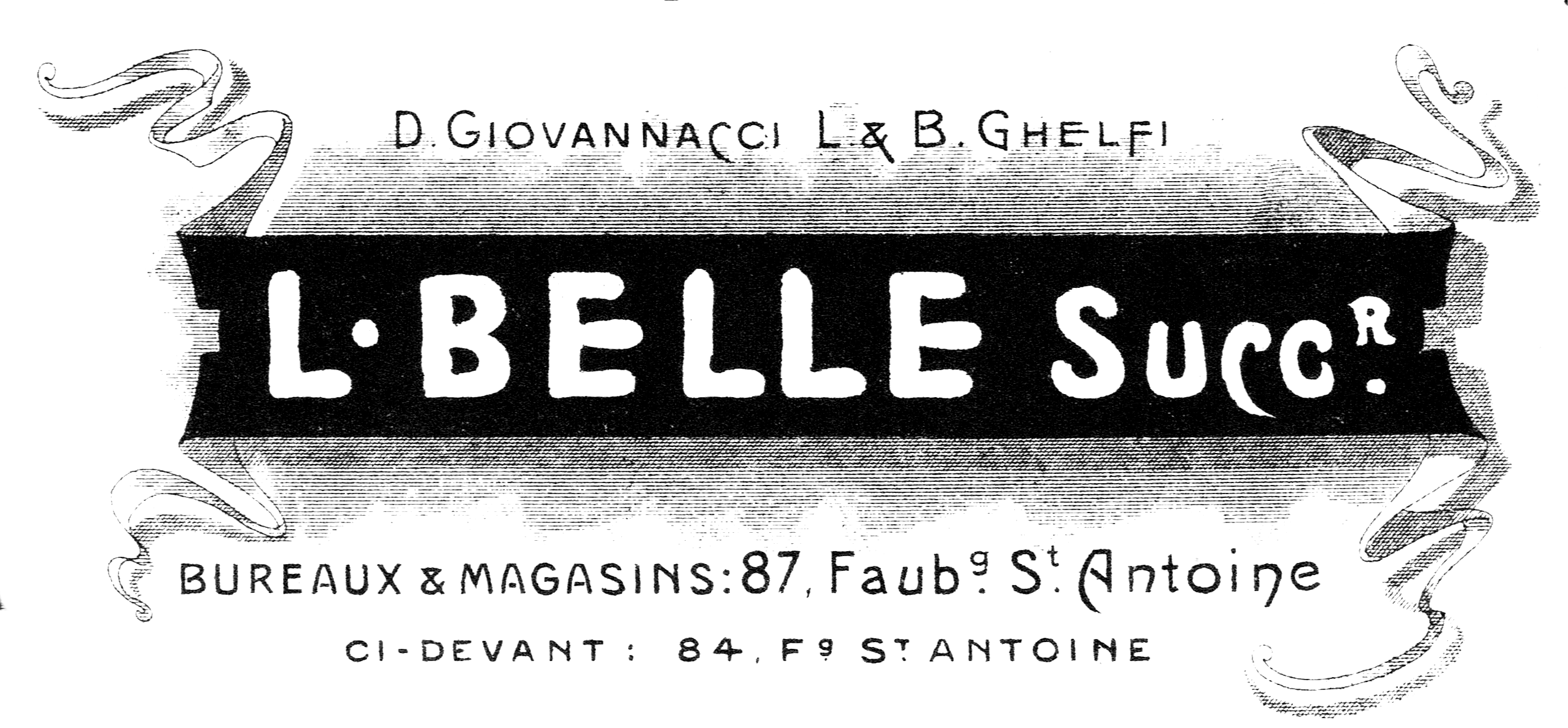 L. Belle letterhead, 28.10.1916